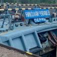 В Пермском крае судно с баржами врезалось в стену шлюза