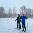 Лыжная трасса на стадионе «Центральный» открыта
