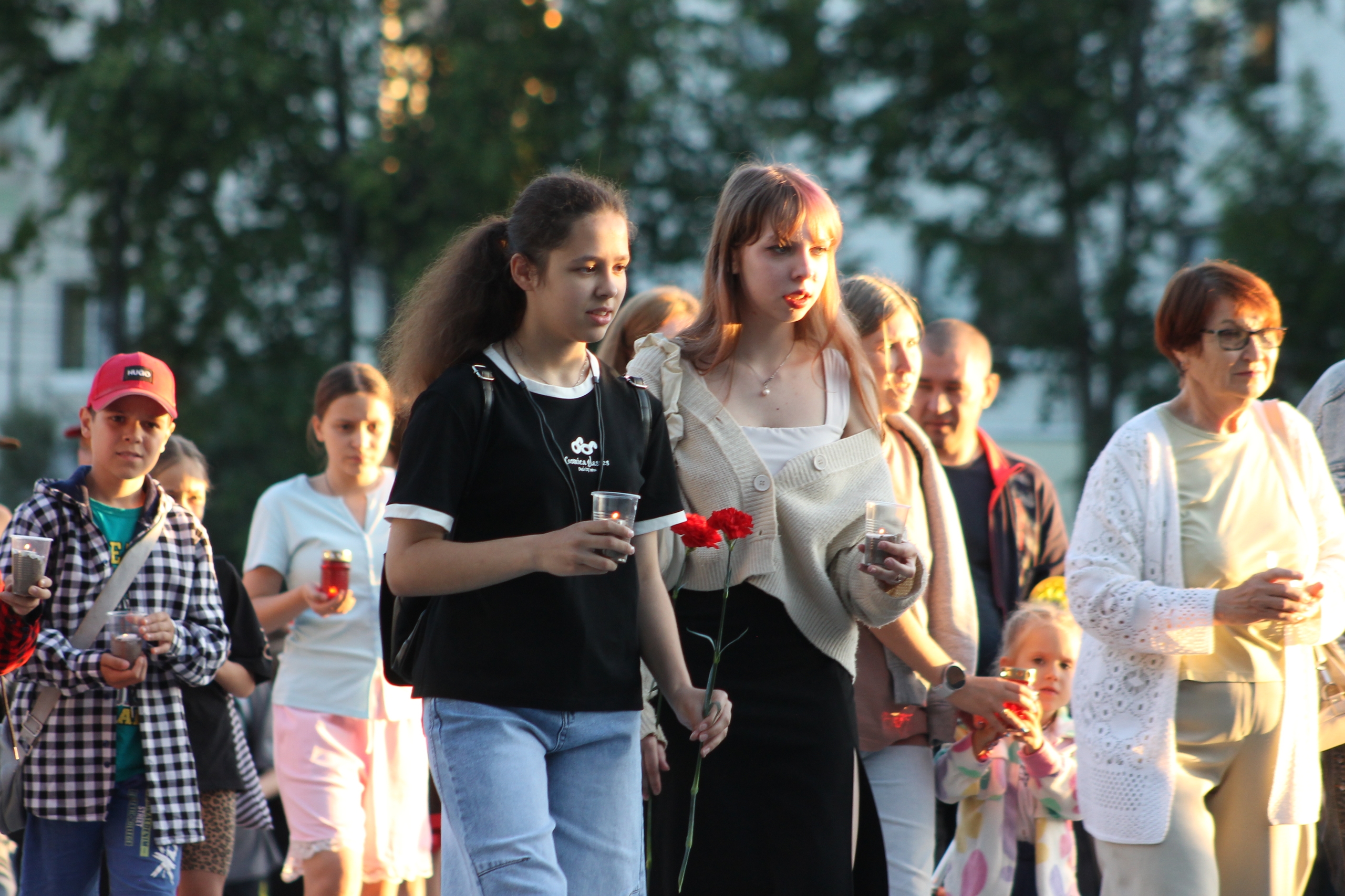 В Чайковском прошла акция «Свеча памяти»